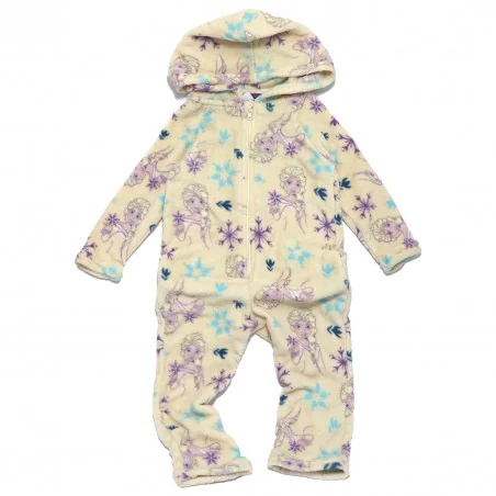 Παιδική Ολόσωμη Πιτζάμα Onesie Coral Fleece με Κουκούλα για Κορίτσι Disney Frozen – Κρεμ / Écru (HW2009 crem) Παιδική Ολόσωμη Πιτζάμα Onesie Coral Fleece με Κουκούλα για Κορίτσι Disney Frozen – Κρεμ / Écru (HW2009 crem)