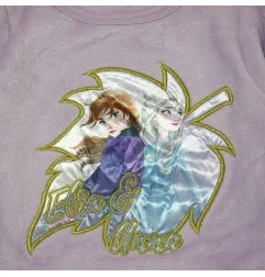 Παιδική Χειμερινή Πιτζάμα Coral Fleece για Κορίτσι Disney Frozen Elsa & Anna – Μωβ / Κρεμ (XH20074 Violet) - Χειμωνιάτικες / ...
