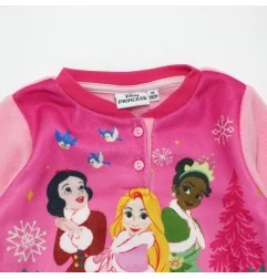 Παιδική Χειμερινή Πιτζάμα Polar Fleece Σε Συσκευασία Δώρου για Κορίτσι Disney Princess – Ανοιχτό Ροζ (XH20142 Pink) - Χειμωνι...
