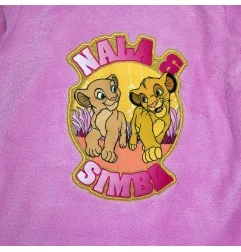Παιδική Χειμερινή Πιτζάμα Coral Fleece για Κορίτσι Disney Lion King (Simba & Nala) – Ανοιχτό Ροζ / Φούξια (XH20068 Pink) - Χε...
