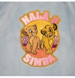 Παιδική Χειμερινή Πιτζάμα Coral Fleece για Κορίτσι Disney Lion King (Simba & Nala) – Γαλάζιο / Ανοιχτό Ροζ (XH20068 Blue) - Χ...