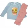 Παιδική Χειμερινή Πιτζάμα Coral Fleece για Κορίτσι Disney Lion King (Simba & Nala) – Γαλάζιο / Ανοιχτό Ροζ (XH20068 Blue) - Χ...