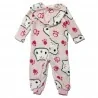 Παιδική Ολόσωμη Πιτζάμα Onesie Coral Fleece με Κουκούλα & Φερμουάρ για Κορίτσι Gabby's Dollhouse – Ανοιχτό Ροζ (XH20067 Pink)