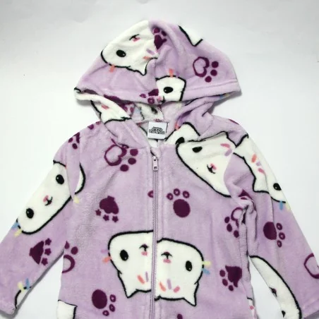Παιδική Ολόσωμη Πιτζάμα Onesie Coral Fleece με Κουκούλα & Φερμουάρ για Κορίτσι Gabby's Dollhouse – Λιλά / Μωβ (XH20067 Purple) Παιδική Ολόσωμη Πιτζάμα Onesie Coral Fleece με Κουκούλα & Φερμουάρ για Κορίτσι Gabby's Dollhouse – Λιλά / Μωβ (XH20067 Purple)