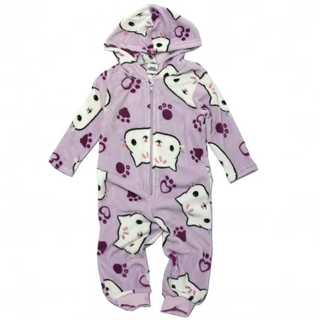 Παιδική Ολόσωμη Πιτζάμα Onesie Coral Fleece με Κουκούλα & Φερμουάρ για Κορίτσι Gabby's Dollhouse – Λιλά / Μωβ (XH20067 Purple) Παιδική Ολόσωμη Πιτζάμα Onesie Coral Fleece με Κουκούλα & Φερμουάρ για Κορίτσι Gabby's Dollhouse – Λιλά / Μωβ (XH20067 Purple)