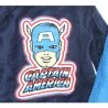 Παιδική Χειμερινή Πιτζάμα Coral Fleece για Αγόρι Marvel Avengers Captain America – Σκούρο Μπλε / Γαλάζιο (VH2051 navy)