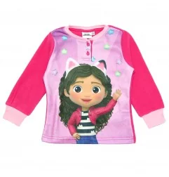 Παιδική Χειμερινή Πιτζάμα Polar Fleece Σε Συσκευασία Δώρου για Κορίτσι Gabby's Dollhouse – Φούξια (XH20066 Fushia) - Χειμωνιά...