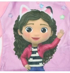 Παιδική Χειμερινή Πιτζάμα Polar Fleece Σε Συσκευασία Δώρου για Κορίτσι Gabby's Dollhouse – Ανοιχτό Ροζ (XH20066 Pink) - Χειμω...