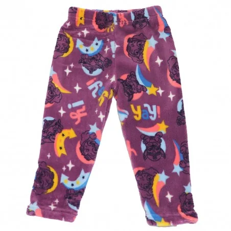 Παιδική Χειμερινή Πιτζάμα Coral Fleece για Κορίτσι PAW Patrol Skye – Σκούρο Μπλε / Μωβ (HW2054 navy)