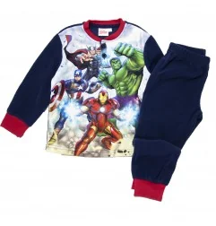 Παιδική Χειμερινή Πιτζάμα Polar Fleece Σε Συσκευασία Δώρου για Αγόρι Marvel Avengers – Σκούρο Μπλε / Κόκκινο (XH20130 NAVY) -...