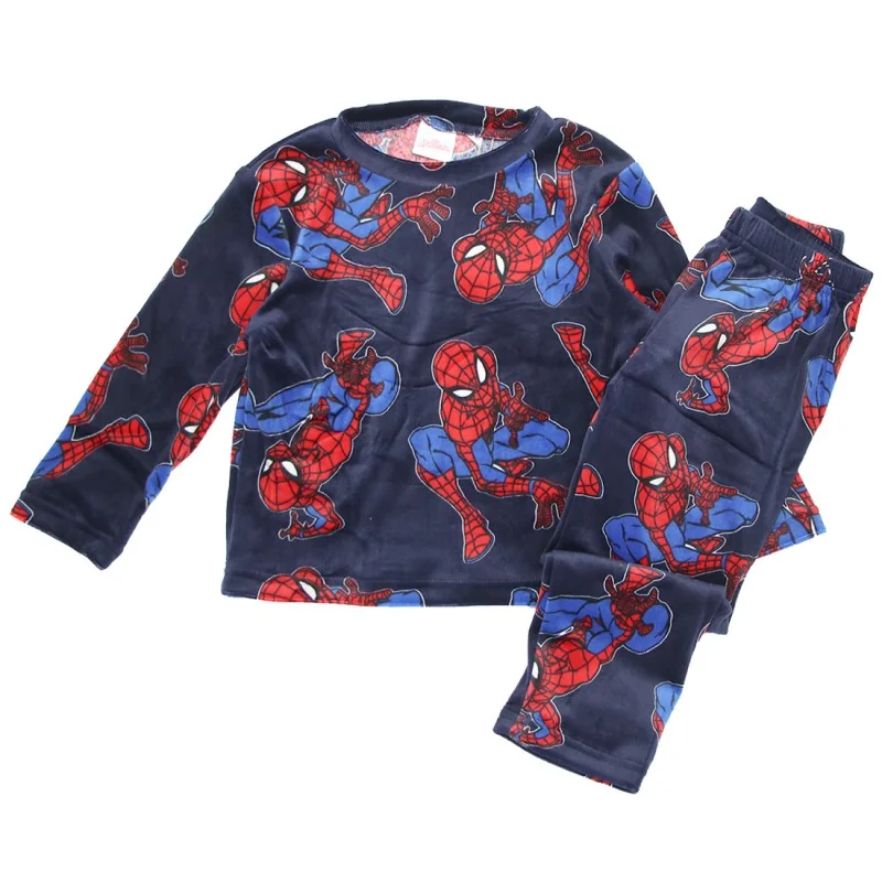 Παιδική Χειμερινή Πιτζάμα Micro-Velvet για Αγόρι Marvel Spider-Man – Σκούρο Μπλε / Κόκκινο (HY20018 NAVY) Παιδική Χειμερινή Πιτζάμα Micro-Velvet για Αγόρι Marvel Spider-Man – Σκούρο Μπλε / Κόκκινο (HY20018 NAVY)