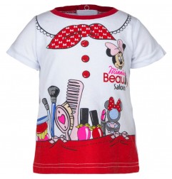 Disney Baby Minnie Mouse Βρεφικό κοντομάνικο μπλουζάκι (OE0052a) - Κοντομάνικα μπλουζάκια