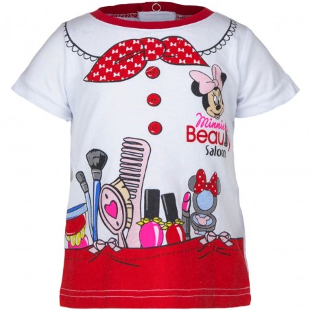 Disney Baby Minnie Mouse Βρεφικό κοντομάνικο μπλουζάκι (OE0052a)