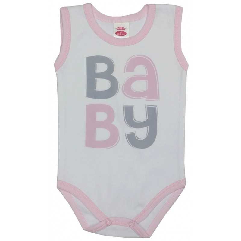 Makoma Αμάνικο Ζιπουνάκι Baby (03136R) - Αμάνικα ζιπουνάκια